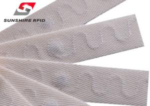 Quality Long distance RFID Application UHF Flexible Textile Laundry Tag 860MHz - 960MHz wholesale