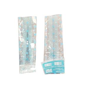 Quality Bread Crossed Square Bottom PP Bags Plastic OPP Food Packaging Bopp Block Bottom Bags For Cake wholesale