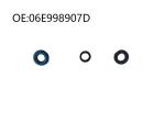 OE 06E998907D Auto Spare Car Parts Fuel Injector Ring Kit Repair Kit