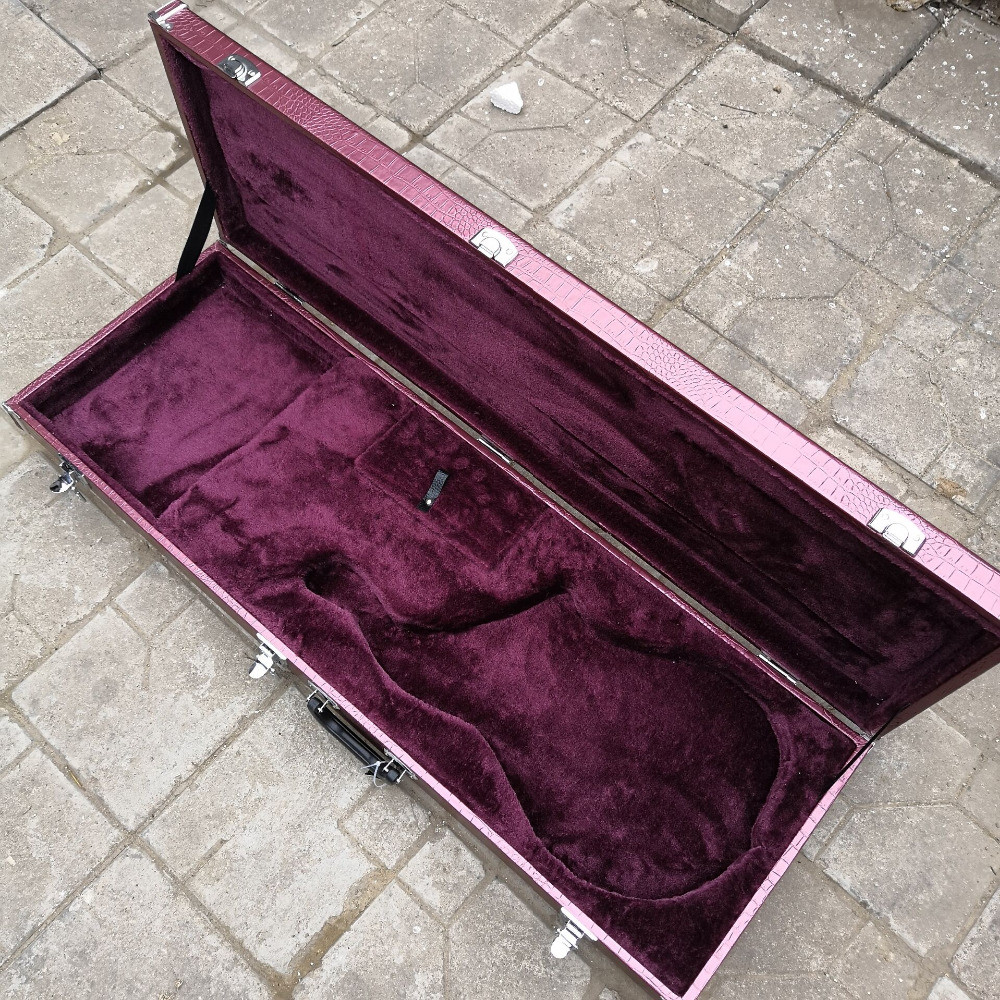 Electric guitar hardcase, kinds color, lp, tele, strat guitar case,Free shipping