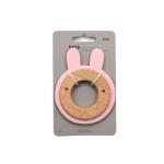 4 Month Wooden Silicone Teether