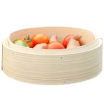 10 Inch Tier Basket Cooking Stainless HQ-bamboo Wechef 2 Layer Rice Noodle Roll
