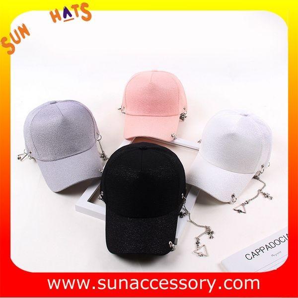 QF17016 Sun Accessory customized wholesale baseball caps and hats for ladies