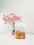 OEM ODM 50g Natural White Paper Bread Packaging Bags Moisture Proof