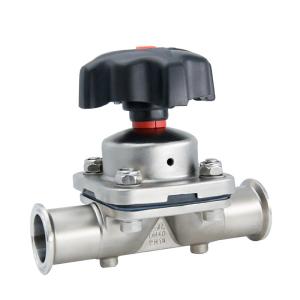 Quality DN8-DN50 Sanitary Stainless Steel 316L DIN Composite Diaphragm Valve for Pharmaceutical wholesale