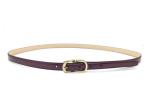 Fashion Thin Leather Belts/Women's Fashion Belt 18mm Wide Solid Color
