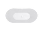 Sanitary Acrylic Free Standing Bathtub SP1870 Stand Alone Fade Resistant