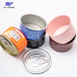 Quality Tomato Tuna Can Packaging 0.19mm Thickness Food Tin Containers wholesale