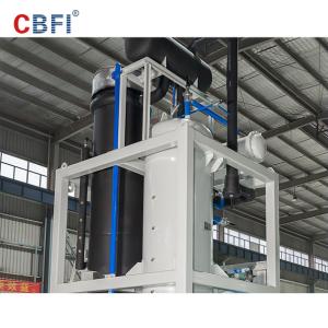 Quality Energy Saving Ice Tube Machine / Tube Ice Plant Blue Or Yellow Color wholesale