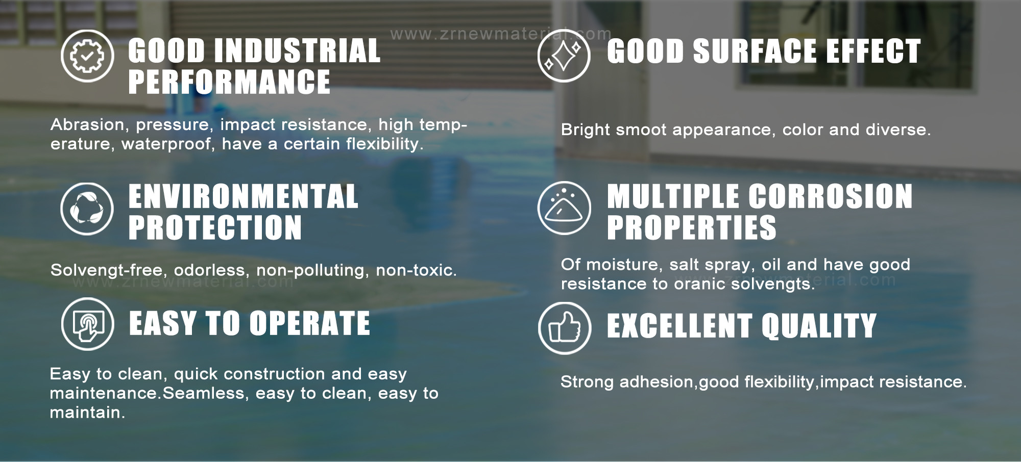 Low VOC Anti Static Epoxy Floor Paint Abrasion Resistant Custom Color