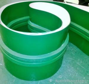 Quality 3mm Green PVC Conveyor Belt Smooth Glossy Food Grade High Temperature Conveyor Belt wholesale