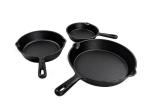 6/8/10 Inch Cast Iron Skillet Pre Seasoned For Sear, Sauté, Bake All Stove