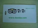 Clear Plastic PVC Badge Holder With Environmental Protection Material