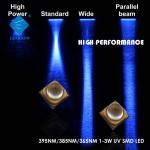 SGS 3W UV LED Chip 365nm 700mA Ultraviolet COB LED
