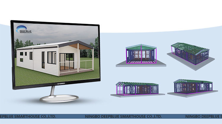 Folding Prefabricated Homes Australia Granny Flat / ADU Mobile House 2-4 Bedrooms