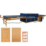 Kitchen cabinet pvc door making machine automatic vacuum membrane press machine