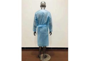 Quality Water Repellant Non Woven Surgical Gown / Non Woven Isolation Gown wholesale