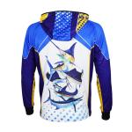 Streetwear Custom Fishing Tournament Jerseys Breathable Knit Windproof