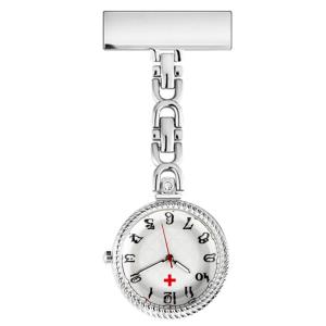 Quality ALK Retro Nurse Watches Clip-on Fob Pocket Medical Watch Brooch Doctor Gift Stainless Steel Nurse Clock Hospital wholesale