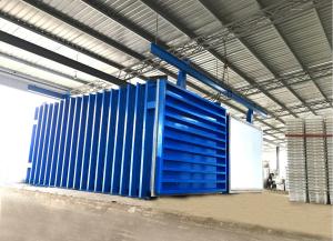 Quality Customized Vegetable / Flower Vacuum Cooler 1-12 Pallets Large Cooling Capacity wholesale
