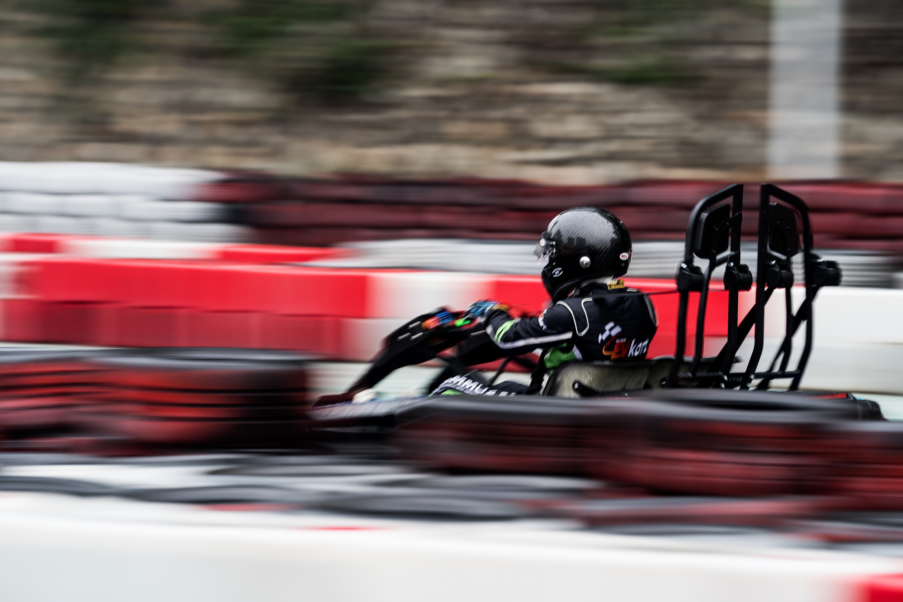 Indoor Racing Electric Go Kart 900w 48V With 6 Levels Adjustments Pedal