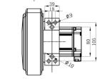 Servo Motor AGV Steering Wheel Assembly Drive 48V IP65 Rating