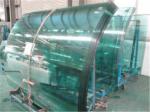 Tempered Glass Flat Curved Table for Office Building Transformation