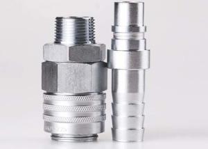 Quality Semi - Automatic Type Pneumatic Quick Disconnect Couplings QKD-Z In Carbon Steel wholesale