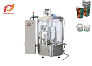 Quality SKP-1N Rotary Yoghurt Plastic Cup Filling Packaging Machine wholesale