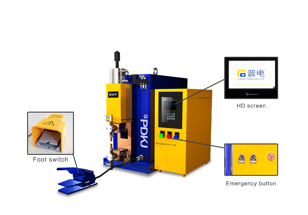 SGS 750N Aluminium Resistance Spot Welding Machine 115mm Arm