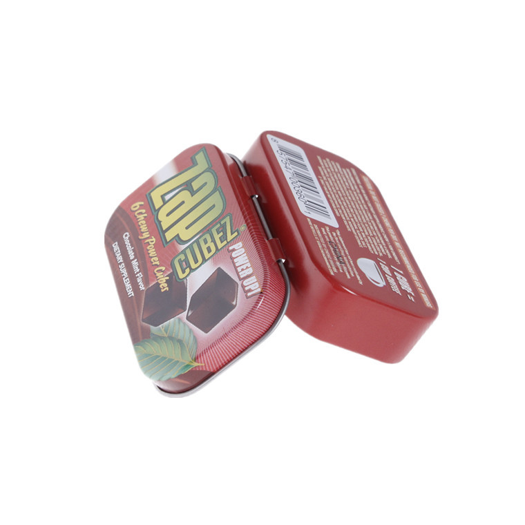 Wholesale Candy Tins Wintergreen Mint Tin Box Small Candy Tin Case