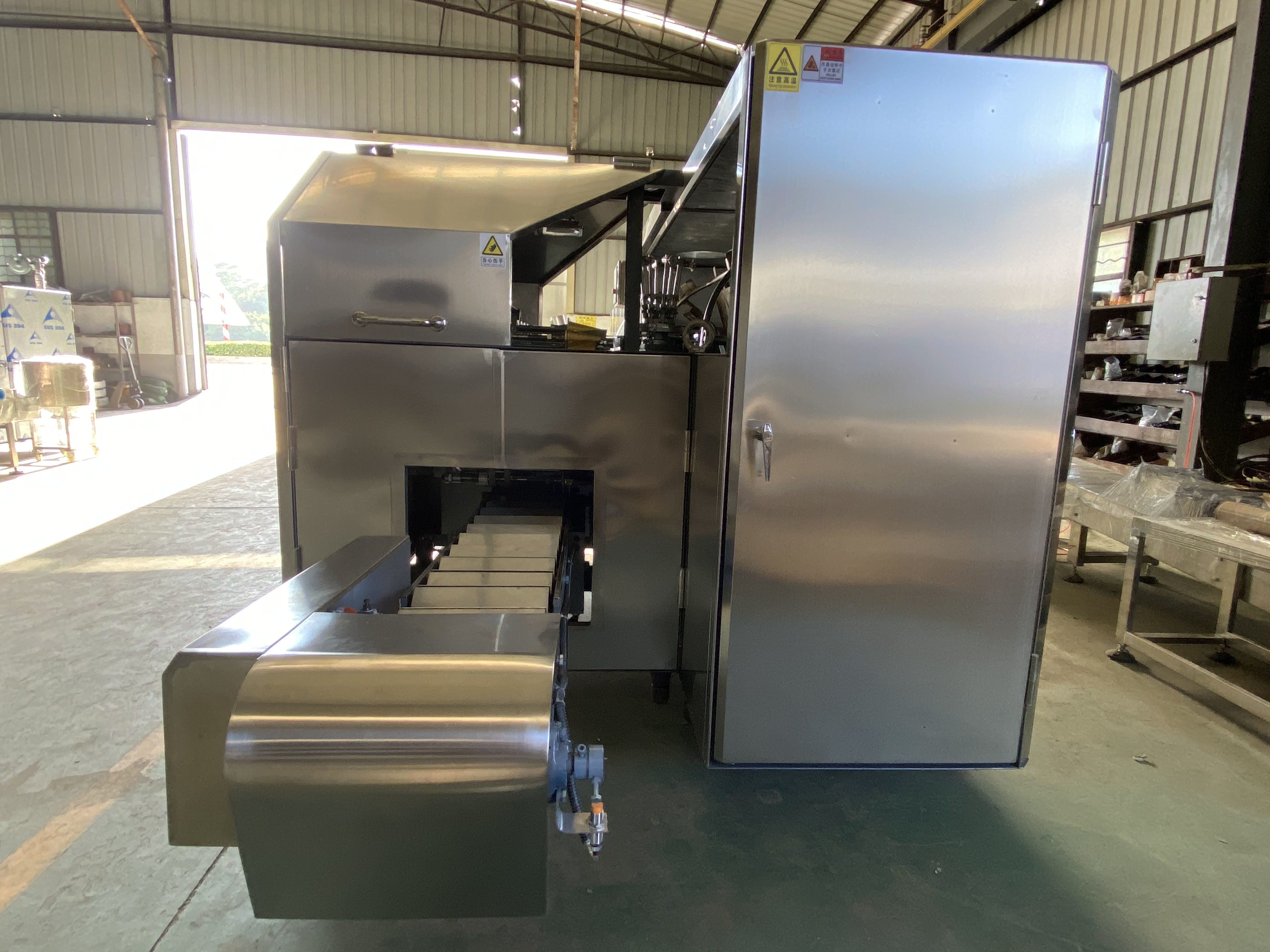 4.07kw Ice Cream Cone Making Machine 16kg/H LPG Consumption
