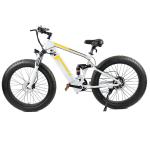 3H Charging Fat Tire Electric Mountain Bike , 32kph 500w Electric Mountain Bike