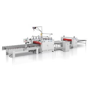 Quality Cold Glue Laminating Machine Production Line Semi Automatic 240*1350MM wholesale