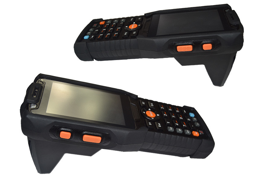 Industrial PDA Handheld UHF RFID Reader ISO18000 - 6C Fast Reading 865-928mhz
