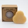 Buy cheap BSCI OEM Private Label 7.7*3cm Facial Konjac Sponge Tri Petal Flower Shape from wholesalers