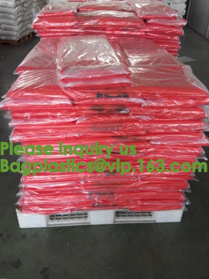 Yellow Bags Danger Biological Hazard,Biological Hazard Clipseal Bag,Biohazard Clinical Waste Bags,Medical and Biohazardo