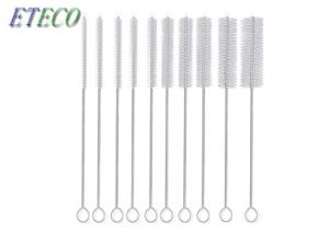 Quality Brass Skeleton Long Handle Tube Brush , Tube Cleaning Wire Brush wholesale