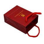 Matt Lamination Custom Paper Shopping Bags Jewelry Carry Packaging