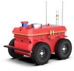 Load 80KG Four Wheel Off Road UGV Chassis Equipped With Inspection Equipment
