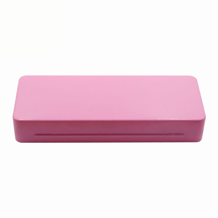 Multifunctional Double Layer Sublimation Plastic Stationery Box For Pencil Case