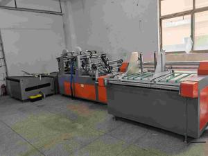 China 1310mm Corrugated Folder Gluer Machine 90m/Min For Hotels One Year Warranty on sale