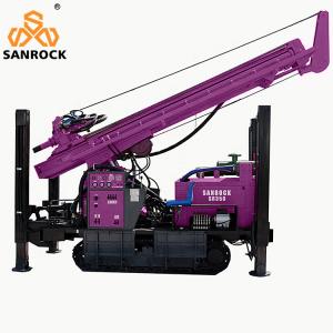 Quality 350m Depth Crawler Water Well Drilling Rig Hydraulic Portable Water Well Drill Machine wholesale