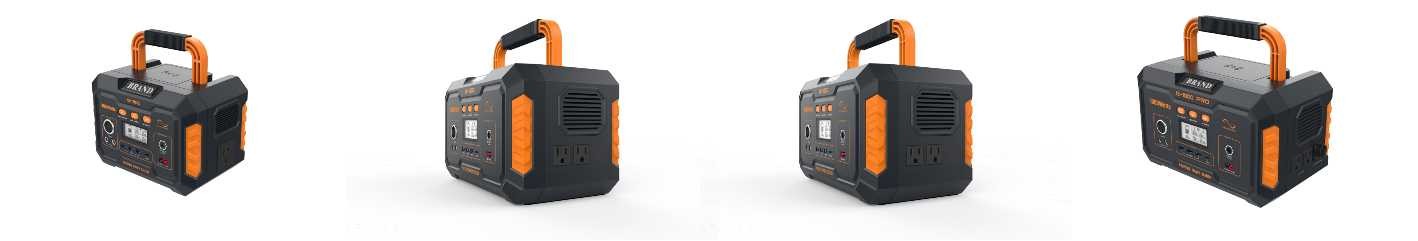Solar Charging Power 512 Wh Outdoor Camping Power Supply 6.1kg