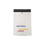 LDPE White Recycled Plastic Shipping Bags Waterproof Custom Size