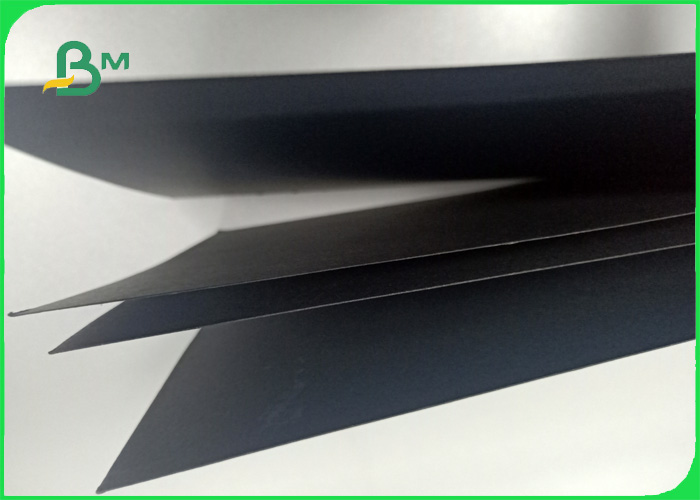 FSC & SGS approved Good stiffness no flash Full black cardboard for Photo frame backplane
