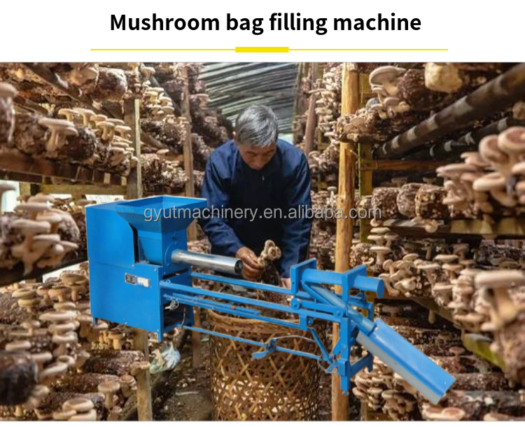 220V/380V Voltage Edible Fungus Bagging Machine for Mushroom Growth Substrate Mixing