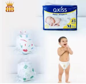 Quality A Grade Disposable Baby Diapers with Magic Tapes wholesale