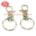jiayang wholesale fashion metal stainless steel keyring polished