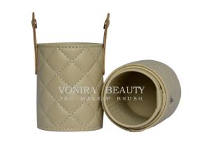 Quality PU Leather Makeup Brush Holder Cosmetic Container Bag Pen Case Travel Storage wholesale